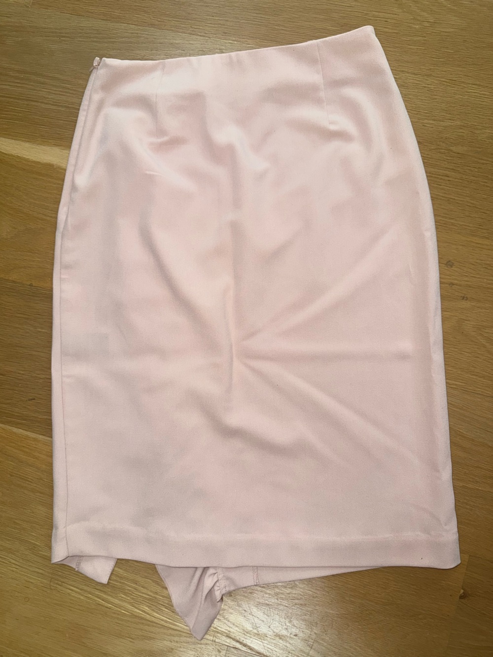 Worthington Light Pink Ruffle Pencil Skirt - Picture 4 of 5